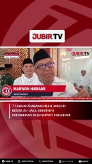 7 Tahun Pembangunan, Masjid Besar Al-Jalil Akhirnya Diresmikan oleh Bupati Sukabumi