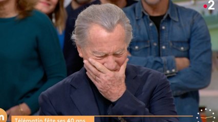 Télématin : William Leymergie craque en direct pendant les 40 ans de la matinale de France 2
