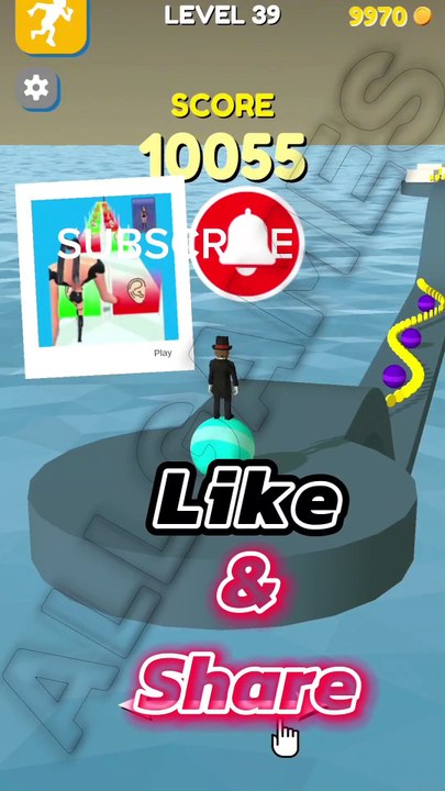 Stack Rider LVL 39 Gameplay FUN GAME #shorts #StackRider #fungames #viralvideo
