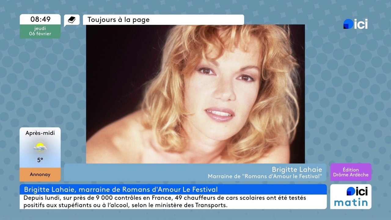 "Romans d'Amour Le Festival" : Brigitte Lahaie marraine d’un salon dédié à l’amour et aux livres