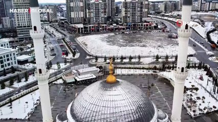 Megakentten kartpostallık görüntüler: Millet Bahçesi'ndeki manzara mest etti