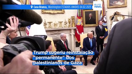 Altos funcionários dos EUA recuam em partes do plano de Trump para "tomar conta" de Gaza