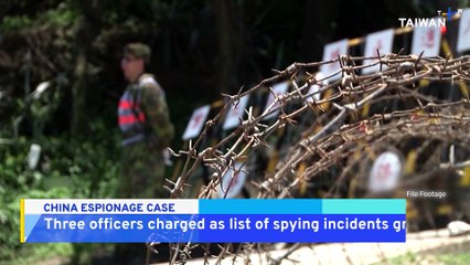 Three Taiwan Military Officers Charged With Passing Info to China To Pay Debts
