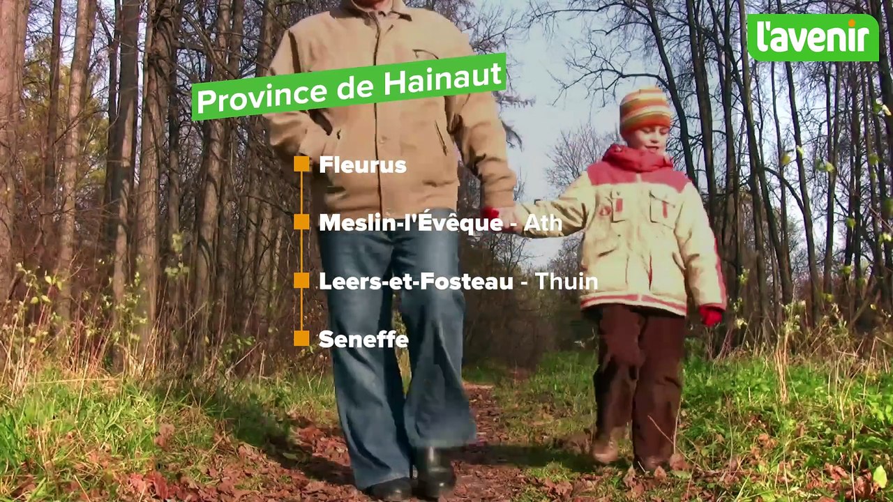 18 marches Adeps et populaires (FFBMP) organisées ce week-end des 8 et 9 février en Wallonie