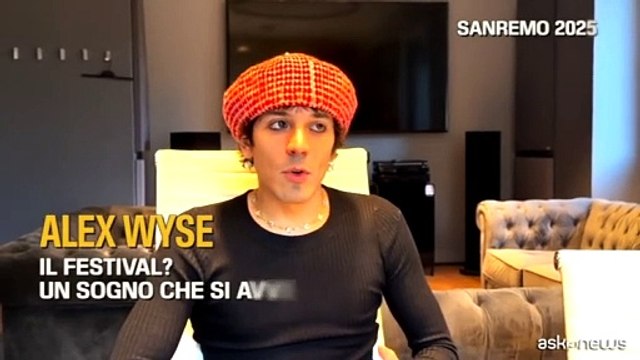 Sanremo, Alex Wise: salire sull'Ariston ? un sogno che si avvera