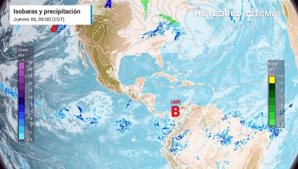 Nuevo frente frío y la masa de aire que lo impulsa llega al Noroeste de México