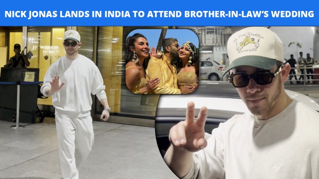 Nick Jonas Joins Priyanka Chopra In Mumbai for Brother-In-Law Siddharth Chopra’s Wedding!