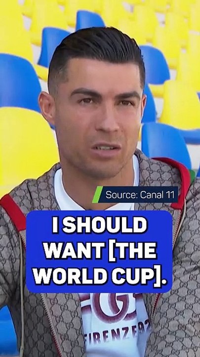 I don’t need the World Cup – Ronaldo