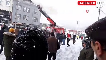 Ordu'da 3 Katlı Apartmanın Çatı Katında Yangın