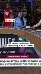 Udonis Haslem on Leadership in NBA Trades || #jimmy #nba #jimmy