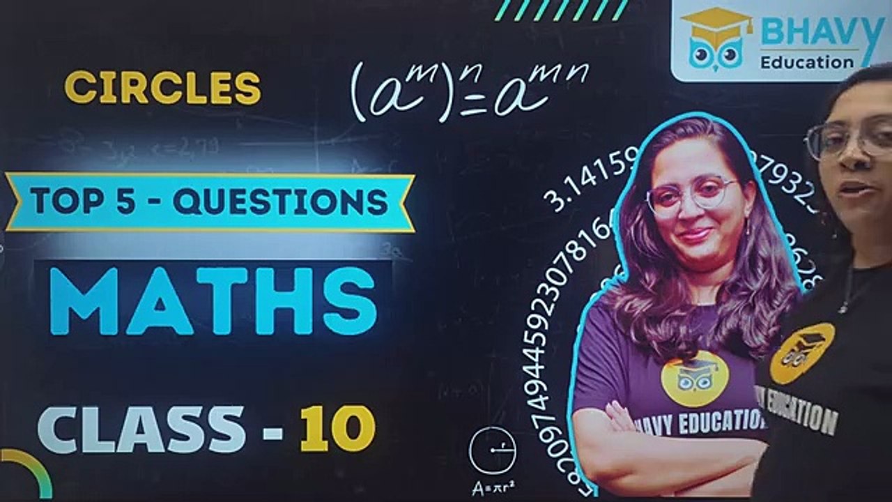 Class 10 Maths Board Exam - Circles - गणित : वृत्त
