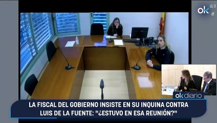 La fiscal del Gobierno insiste en su inquina contra Luis de la Fuente: "¿Estuvo en esa reunión?"