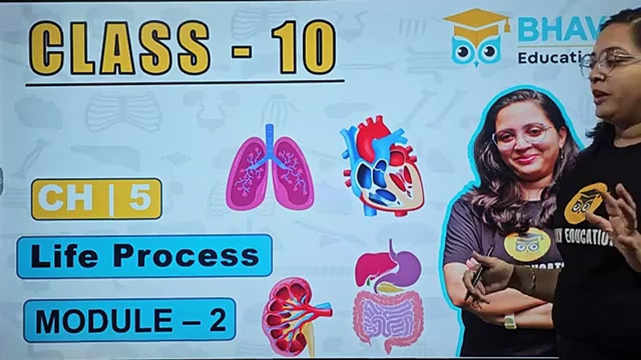 Life process | Part - 2 | Class 10 Biology | Science | Nutrition in human beings मानव पोषण तथा पाचन