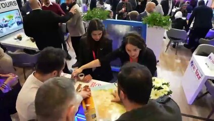 وزير السياحة يفتتح جناح مصر بمعرض شرق البحر المتوسط ​​في تركيا