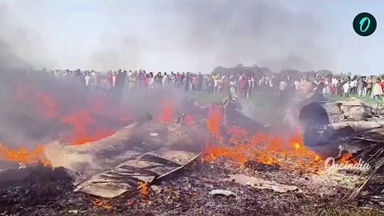 Breaking: Indian Air Force Mirage 2000 Fighter Jet Crashes in Madhya Pradesh on Routine Training
