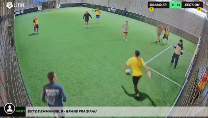 But de Emmanuel B - GRAND FRAIS PAU