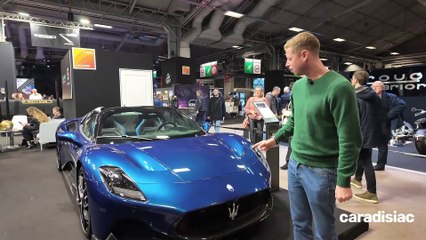 Rétromobile 2025 : stand Maserati