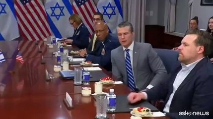 Il capo del Pentagono: su Gaza gli Usa valutano tutte le opzioni