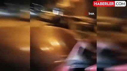 Afyonkarahisar'da Sürücü Kaçtı, 3 Araca Çarptı