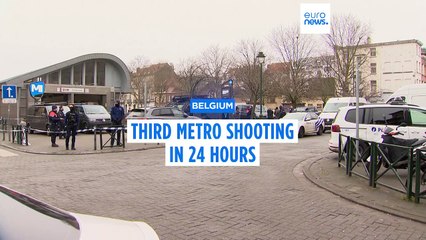 One injured in second shooting near Brussels metro station