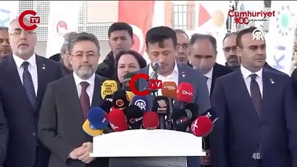Sosyal medyada gündem oldu: AKP heyeti çıkan rüzgardan koşarak kaçtı