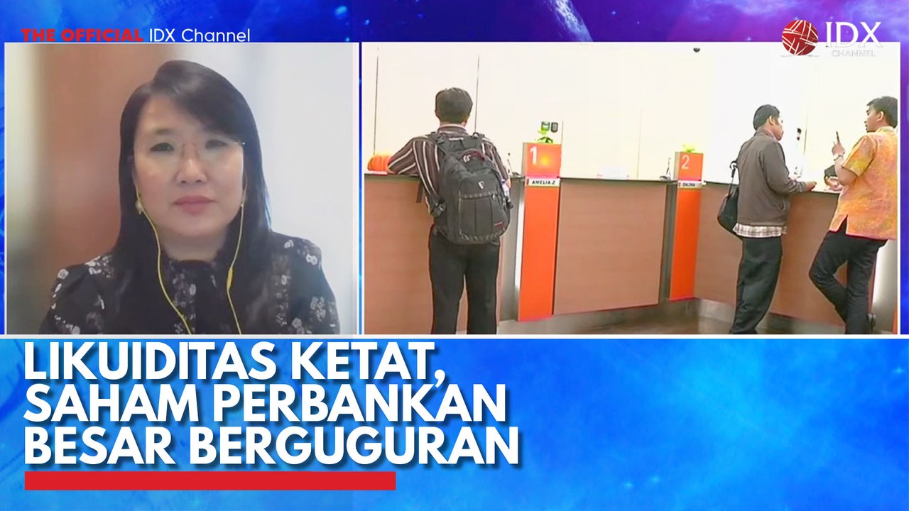Likuiditas Ketat, Saham Perbankan Besar Berguguran