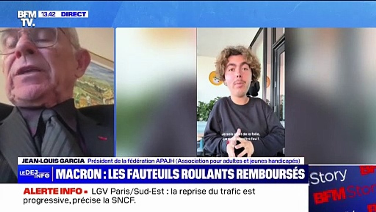 Remboursement des fauteuils roulants: "Ça fait des années que les personnes en situation de handicap attendent" (Association pour adultes et jeunes handicapés)