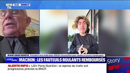 Remboursement des fauteuils roulants: "Ça fait des années que les personnes en situation de handicap attendent" (Association pour adultes et jeunes handicapés)