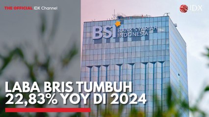 Laba BRIS Tumbuh 22,83% YoY di 2024