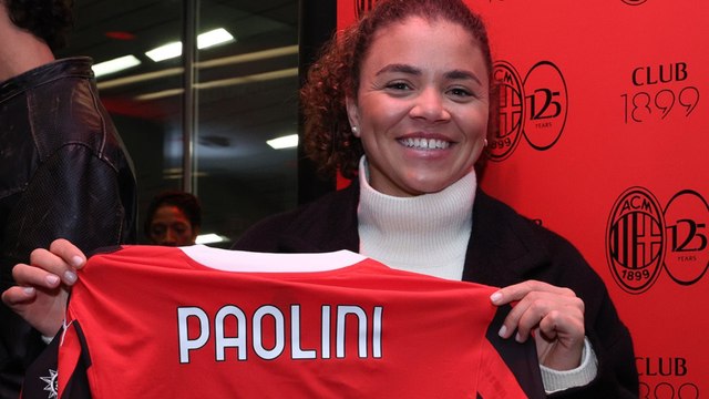 Tennis - WTA 2025 - Jasmine Paolini and her amazing experience at San Siro to watch AC Milan's 3-1 win against Roma