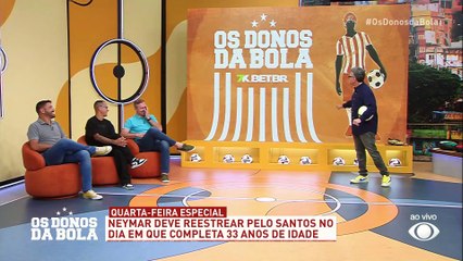 ‘Neymar vai jogar 45 minutos e marcar três gols’, prevê Neto