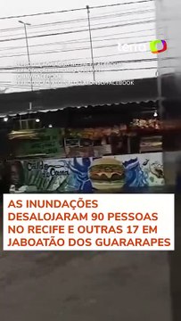 Grande Recife registra seis mortes após temporais #shorts