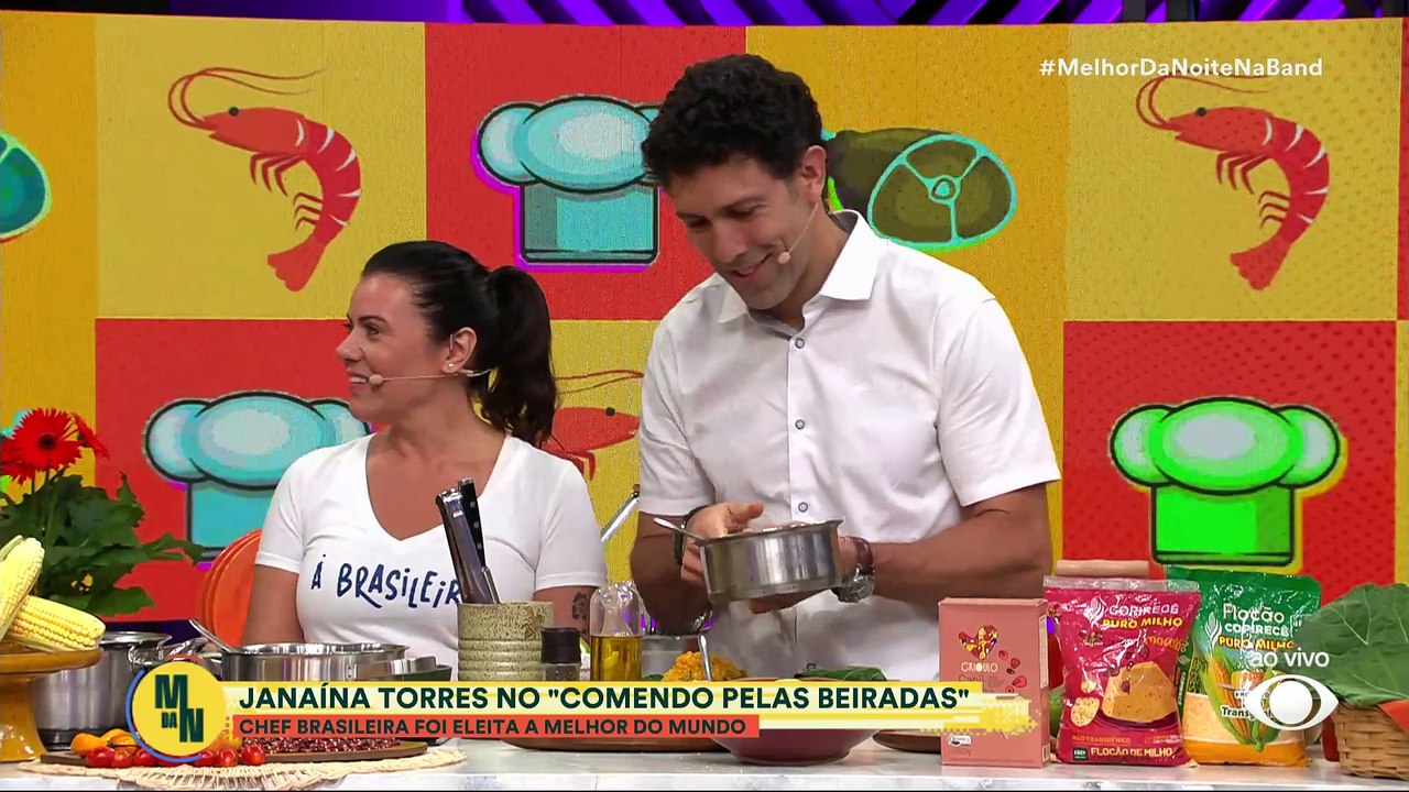 Janaína Torres fala sobre título de melhor chef feminina do mundo | Melhor da Noite