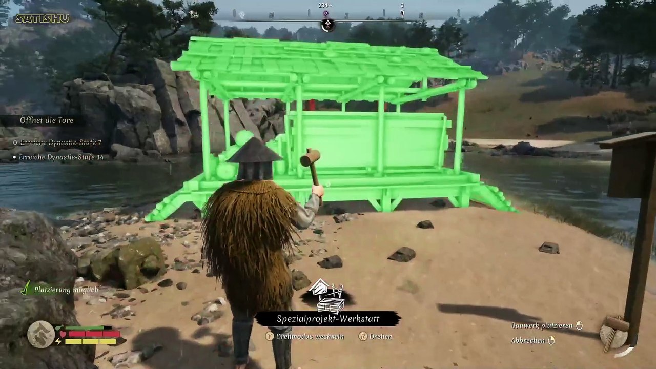 Noch eine spezialprojekt-werkstatt für einen tempel. | sengoku dynasty | ep. 64