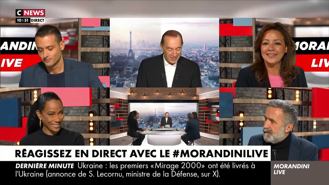 Clin d'oeil: Jean-Marc Morandini apparait ce matin à l'antenne de CNews avec le nez balafré et diffuse la photo de celui qui a fait ça ! - VIDEO