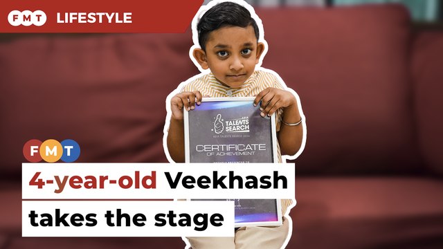 4-year-old Veekhash makes Asia Talent Search history