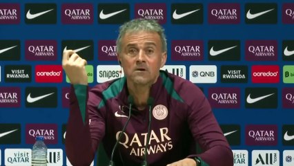 Luis Enrique : « C'est un jeu de Tetris » - Foot - L1 - PSG