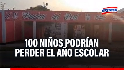Denuncian falta de vacantes en colegio "Bandera del Perú" en Pisco: 100 niños podrían perder el año escolar
