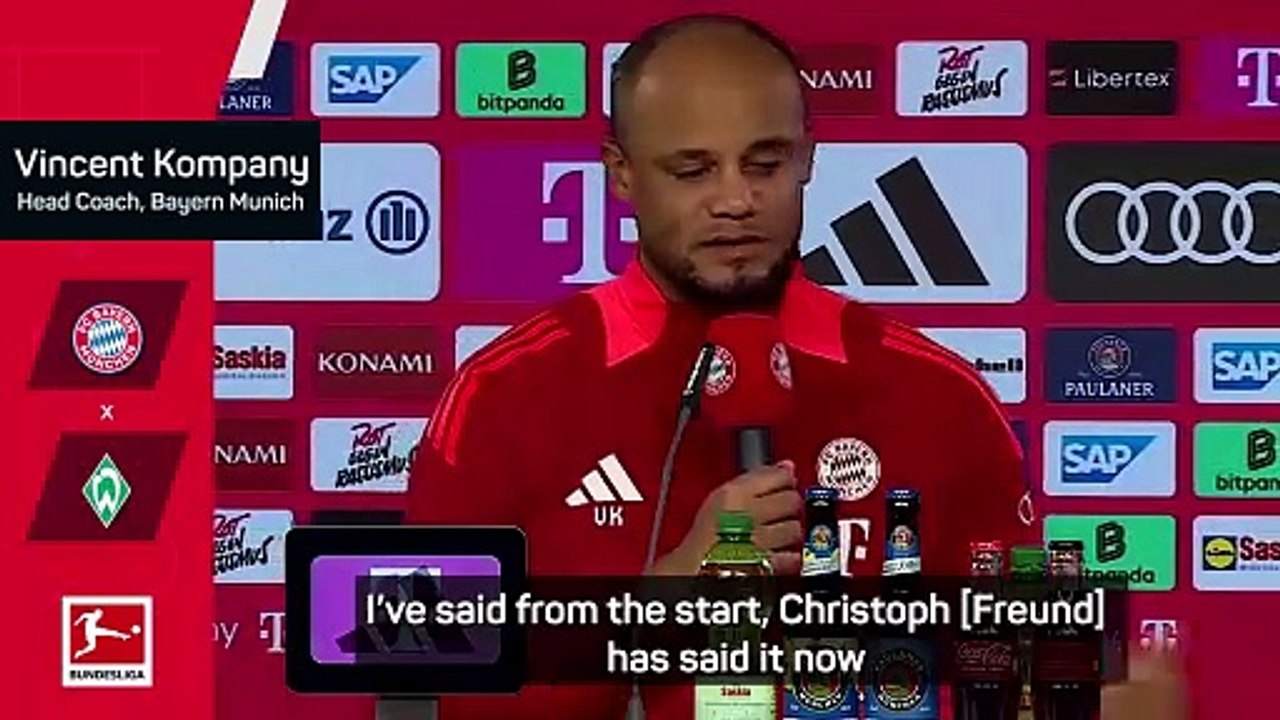 Mathys Tel move 'right for player and club' - Kompany