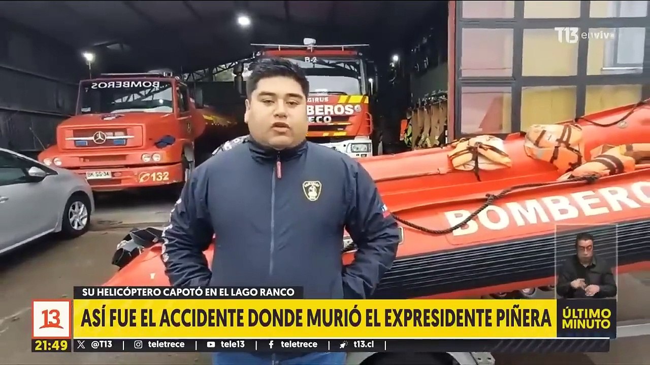 Así fue el accidente donde murió el expresidente Sebastián Piñera