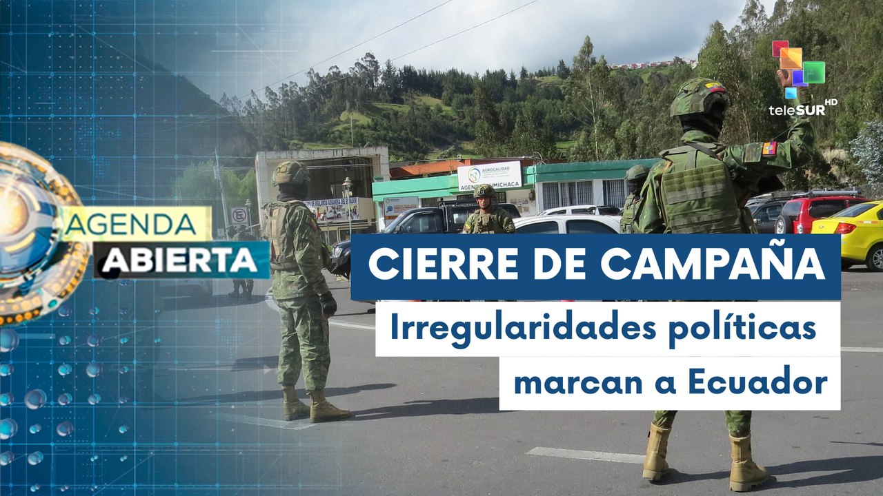 Entrevista | Cierran campaña electoral en medio de violencia en Ecuador