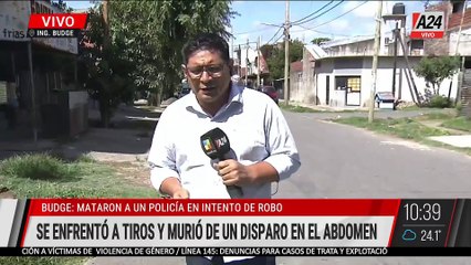 🔴 MATARON A UN POLICÍA EN UN INTENTO DE ROBO EN INGENIERO BUDGE: EL AGRESOR TAMBIÉN FALLECIÓ