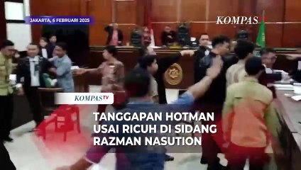 Tanggapan Hotman Paris usai Kericuhan di Sidang Razman Nasution hingga Advokat Naik Meja