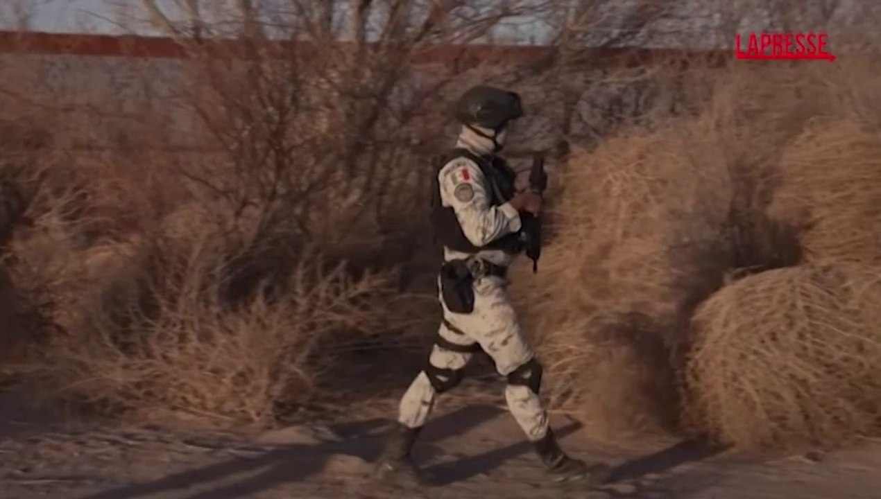 Messico, schierati 10 mila soldati al confine con gli Stati Uniti dopo accordo con Trump