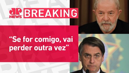 Lula diz que vencerá Jair Bolsonaro, caso antecessor concorra em 2026 | BREAKING NEWS
