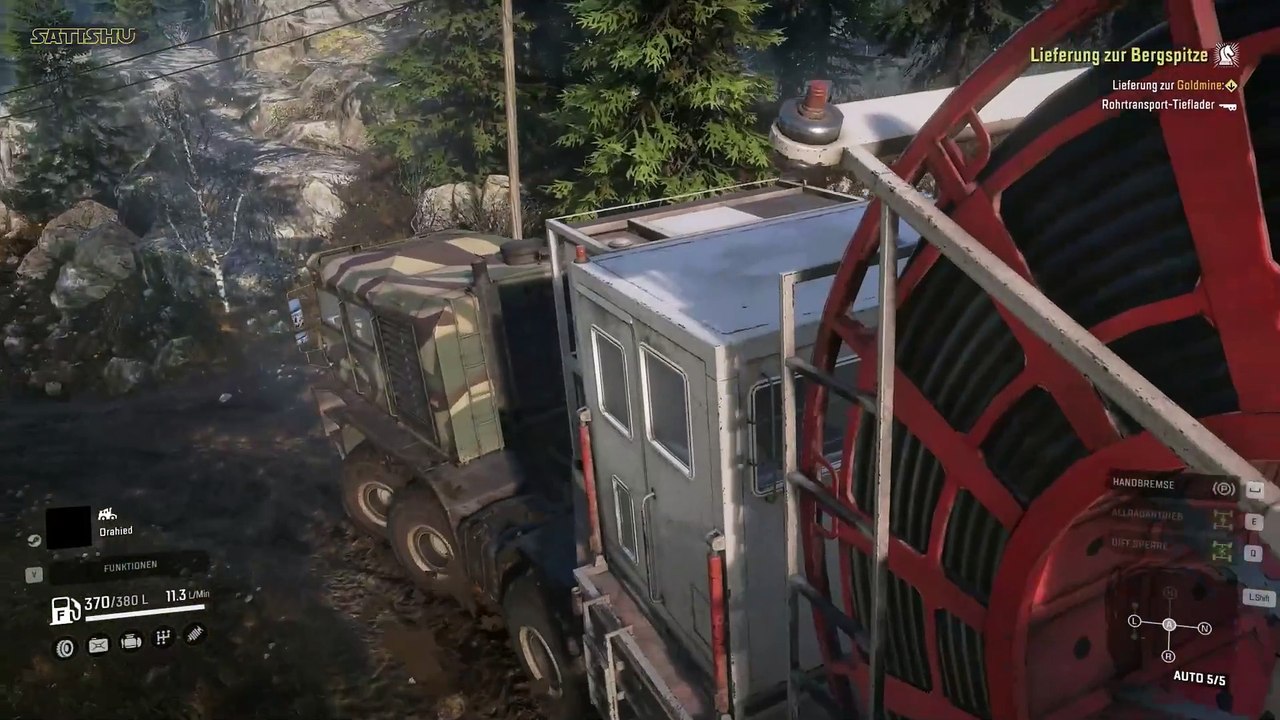 Rohrtransport-Tieflader zur Mine (erfolgreich) | SnowRunner | Ep. 32