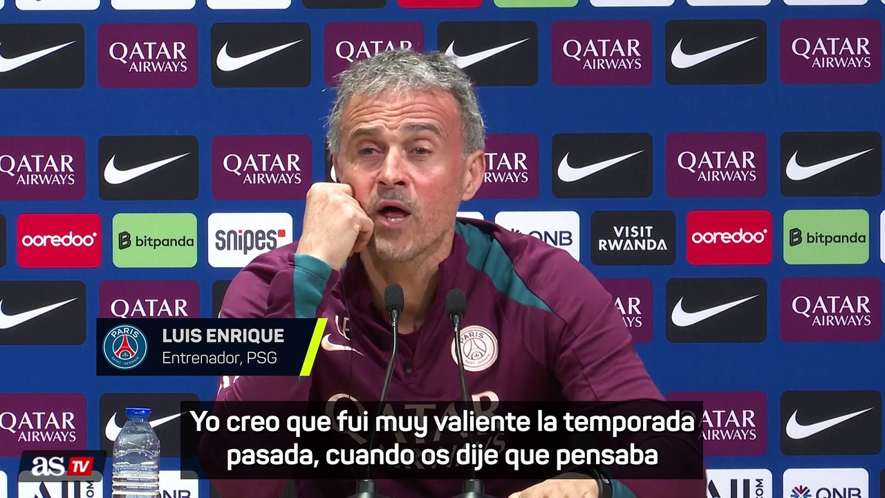 “Dije que sin Mbappé tenemos mejor ataque y mejor defensa, y ahí están las cifras...”