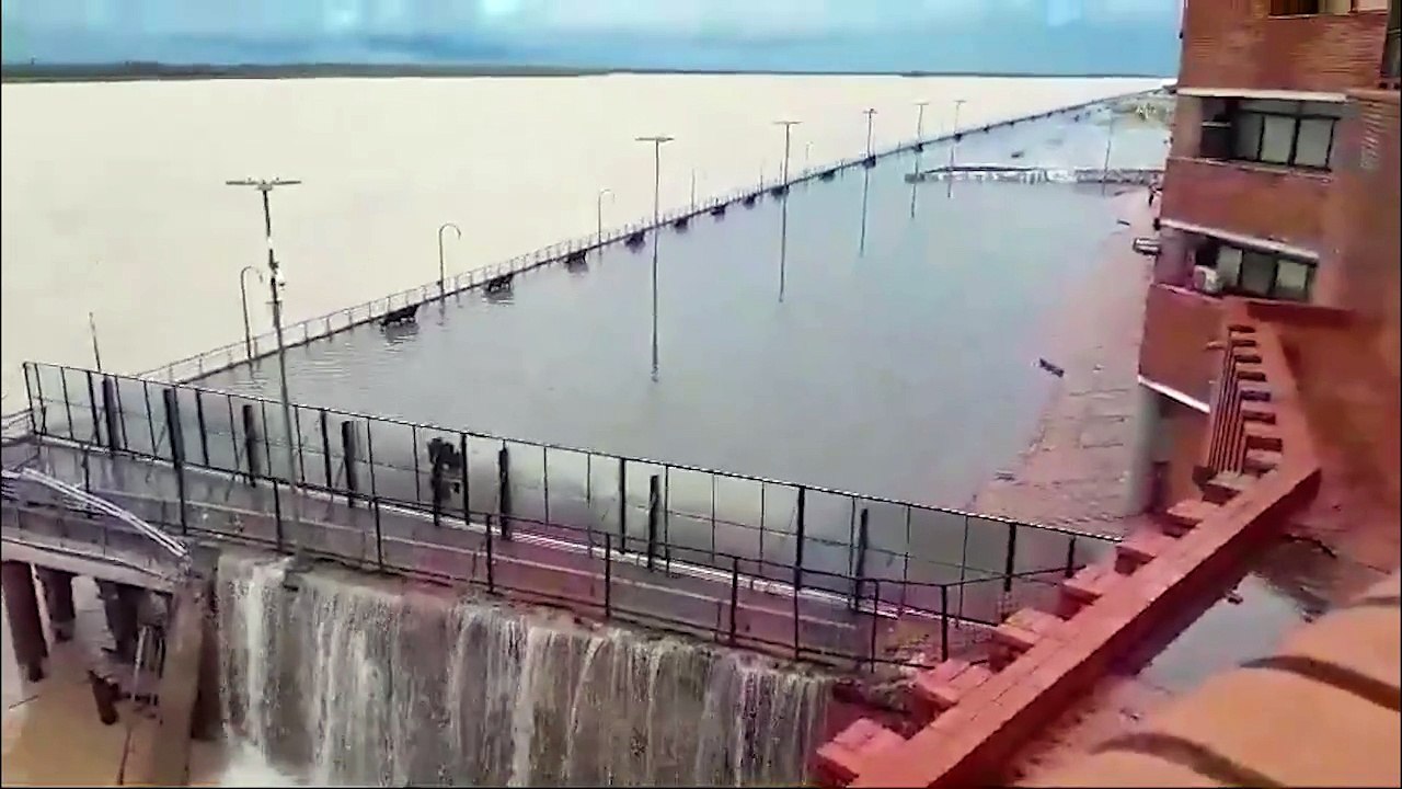 El fuerte temporal que azotó a Rosario