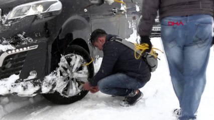 Yıllardır bu kadar yağmadı: Burayı bir de kar altında görün