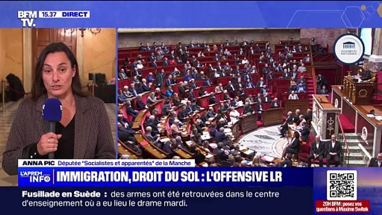 Remise en cause du droit du sol à Mayotte: "Rejeter l'autre n'apporte pas de solutions mais ça créé des problèmes supplémentaires", dénonce Anna Pic (PS)